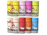 buntes, farbiges Toilettenpapier 24 Rollen - 3-lagig - Renova - weich - originell - Klopapier - blau grün rot beige orange pink rosa gelb Toilettenpap