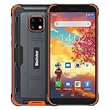 Blackview BV4900 Outdoor Smartphone ohne Vertrag Android 10,0 Dual-SIM-Karte 4G Handy 5.7 Zoll HD Display, 5580mAh Akku, 3GB RAM +32GB ROM 128GB Erweiterbar 8MP Hintere Dreifachkamera NFC,Face ID,GPS