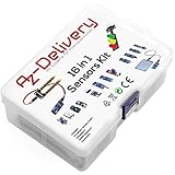 AZDelivery 16 in 1 Kit Zubehörset mit Sensoren und Modulen kompatibel mit Arduino und Raspberry Pi inklusive E-Book!