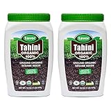 Tavor Bio Tahini 454gr - 100% Natürliche Original Sesampaste aus einzelnen Humera Samen - 100% Bio-Sesam - Vegan, Nussfrei & Koscher - Lebensmittelsicher nach BRC Global Standard (2 Packung)