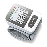 Sanitas SBC 15 Handgelenk-Blutdruckmessgerät, vollautomatische Blutdruck- und Pulsmessung, Warnfunktion bei möglichen Herzrhythmusstörung
