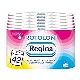 Regina Rolls Toilettenpapier (500 Blatt pro Rolle, 100% FSC-zertifiziert, 42 Rollen)