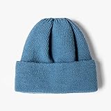 WSMYGB Mütze Winter Strickmütze Mode All-Match-Wollmütze Großer Kopfumfang Durchschnittlicher Code Graue O