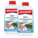 2x Mellerud Algen und Grünbelag Entferner 1L