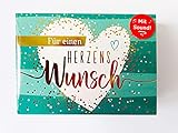 MUSIK-Geschenkbox'Herzenswunsch' für Gutscheine und Geld-Geschenke zum Geburtstag - von b