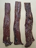 1 kg Rinderdörrfleisch 30 cm | Premium Kauartikel für Ihren Hund | 100% Rind aus Deutscher Herstellung | Kauartikel | Snack