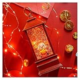 LEGU Spieluhren God of Wealth Spieluhr Wunderbare Spieluhr Weihnachten Schneekugel Laterne mit 2 Musikstücken,Hausdekoration Spieluhren Geburtstags (Color : God of Wealth A)