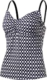 Firefly Damen MEA II Tankini Oberteil, Vichy, 40C