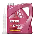 1x4 Liter MANNOL ATF WS Automatic Special ink. Ab