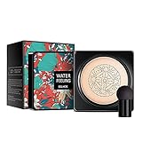 Allowevt BBSahne Feuchtigkeitsspendende ConcealerPilzLuftkissen Nacktes Makeup Feuchtigkeitsspendender Concealer Dauerhafter Aufhellender Flüssiger Fundament Wasserdichter Schweißfester fashionab