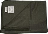 New Military Militär Army Style Heavy Wolle Decke (Olive Grün)