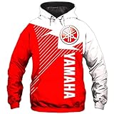 GLSHI Kapuzenpullover Jacke Herren & Damen for Ya.M-Aha 3D Voll Drucken Strickjacke Dünn Beiläufig Polyester Sweatshirt Lose,A,XS