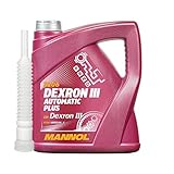 1x4 Liter MANNOL Dexron III Automatic Plus ink. Ab