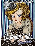 Chibi Victorian Coloring Book: Vintage Chibi Victorian Fashion For Adult Release Stress And Relax