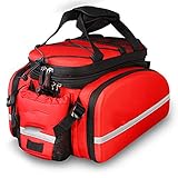 HYFDGV Fahrrad Gepäckträgertasche wasserdichte Mountainbike-Taschen-Regal, geeignet für Mountainbike, Rennrad, Freizeitrad, Klapprad usw. (Color : A)