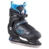 K2 Skates Herren Schlittschuhe Kinetic Ice M — Black - Blue — EU: 49 (UK: 13 / US: 14) — 25E0230