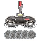 Andylies Elektrischer Nass Trocken Wisch Kopf für V7 V8 V10 V11 Akku Vakuum Staubsauger ZubehhR mit Wasser Tank W