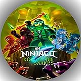 Premium Esspapier Tortenaufleger Tortenbild Geburtstag Kompatibel mit Ninjago K28