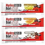 HYDROLYZED BAR 50% [55 g] - Proteinriegel ohne Zucker (Fondant-Cream Caramel, Box mit 24 Stäben)