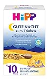 HiPP Gute-Nacht Milch-Getreide-Mahlzeit Bio, 4er Pack (4 x 500 g)