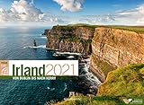 Irland ReiseLust Kalender 2021, Wandkalender im Querformat (45x33 cm) - Natur- und Reisekalender, Kü