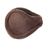 BUZHI Ohrenschützer Männer Winter Herbst, Winter Warm Ohrenschützer Weiches Fleece Winddichte Ohrenwärmer Plüsch Gehörschutz Outdoor für F