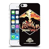 Head Case Designs Offizielle Jurassic World T-Rex VS. Indoraptor Vektor Kunst Harte Rueckseiten Handyhülle Hülle Huelle kompatibel mit Apple iPhone 5 / iPhone 5s / iPhone SE 2016