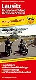 Lausitz, Sächsisches Elbland - Sächsische Schweiz: Motorradkarte mit Ausflugszielen, Einkehr- & Freizeittipps und Tourenvorschlägen, wetterfest, ... GPS-genau. 1:200000 (Motorradkarte / MK)