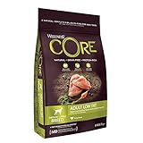 Wellness CORE Adult Low Fat, Hundefutter trocken für sterilisierte / übergewichtige Hunde, getreidefrei, mit hohem Fleischanteil, Pute, 10 kg