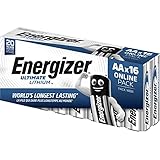 Energizer Batterien AA, Ultimate Lithium, 16 Stück