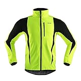 M.Baxter Fahrrad Trikot Winter Herbst Fahrradbekleidung Wasserdicht Winddicht Atmungsaktiv Warm Fleece Jack