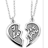 SG Partnerketten I Love You Freunde Liebe Freundschaftsketten Partner Ketten H
