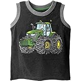 John Deere Kleinkind Jungen Traktor Muscle Tee, grau meliert, 4 J