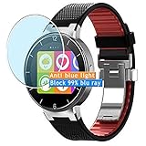 Vaxson 3 Stück Anti Blaulicht Schutzfolie, kompatibel mit Alcatel One Touch Smartwatch Hybrid Watch, Displayschutzfolie TPU Folie Bildschirmschutz [nicht Panzerglas ] N