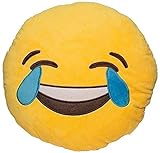 Ducomi® Kissen Emoji Smiley