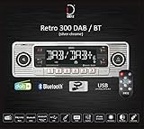 Dietz Retro Radio300DAB/BT, DAB+, BT, MP3, USB, RDS C