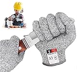 BINXIRUI Schnitzhandschuh Kinder, Kürbis Schnitzset, Arbeitshandschuhe Kinder mit Stufe 5 Schutz, Schnitzmesser Kinder - Gartenhandschuhe, Alleskönnerkiste Terra Kids EN388 Geeignet für 5-8 Jährig
