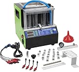 MR CARTOOL V308 Injektoren Ultraschall Reinigungsmaschinen-Kit, 220V Automotive 4 Zylinder Einspritzsystem Reiniger T