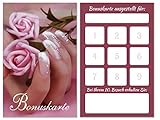 250 Bonuskarten für Nagelstudio Nageldesign Nailart N