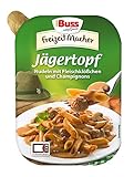 Buss Jägertopf - Nudeln mit Fleischklößchen und Champignons, 12er Pack (12 x 300 g)