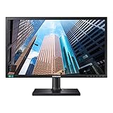 Samsung Business Monitor S24E650BW, 24 Zoll, WUXGA-Auflösung, Reaktionszeit 4 ms, Bildwiederholrate 60 Hz, Smart Eco Saving, Recy