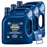 3x 5 L = 15 Liter ARAL SuperTronic Longlife III 3 5W-30 Motoröl inkl. Ölwechselanhäng