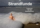 Strandfunde - Fotokunst für den Meeresschutz (Wandkalender immerwährend DIN A2 quer)