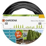 Gardena Start Set Pflanzreihen L: Micro-Drip-Gartenbewässerungssystem zur schonenden, wassersparenden Bewässerung von Reihenpflanzungen (13013-20)