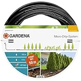 Gardena Start Set Pflanzreihen L: Micro-Drip-Gartenbewässerungssystem zur schonenden, wassersparenden Bewässerung von Reihenpflanzungen (13013-20)