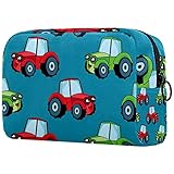 JARARINGO Kosmetiktasche Rot Grren Classic Car Große Kosmetiktasche Organizer Multifunktionale R