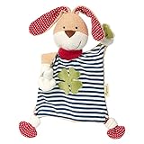 SIGIKID 40504 Schnuffeltuch Hase Green Mädchen und Jungen Babyspielzeug empfohlen ab Geburt b