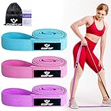 COFOF Resistance Bands Fitness Bänder, Theraband Terra Band Gymnastikband Gummiband Klimmzugband für Frauen, Widerstandsband Fitnessband für krafttraining, Yoga, Homeworkout Equip