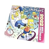 The Simpsons Kalender 2022, quadratisch, Monatsansicht mit neuen Charakterb