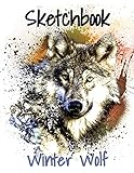 Winter Wolf: Sketchbook (JDL Sketchbook Collection) (English Edition)